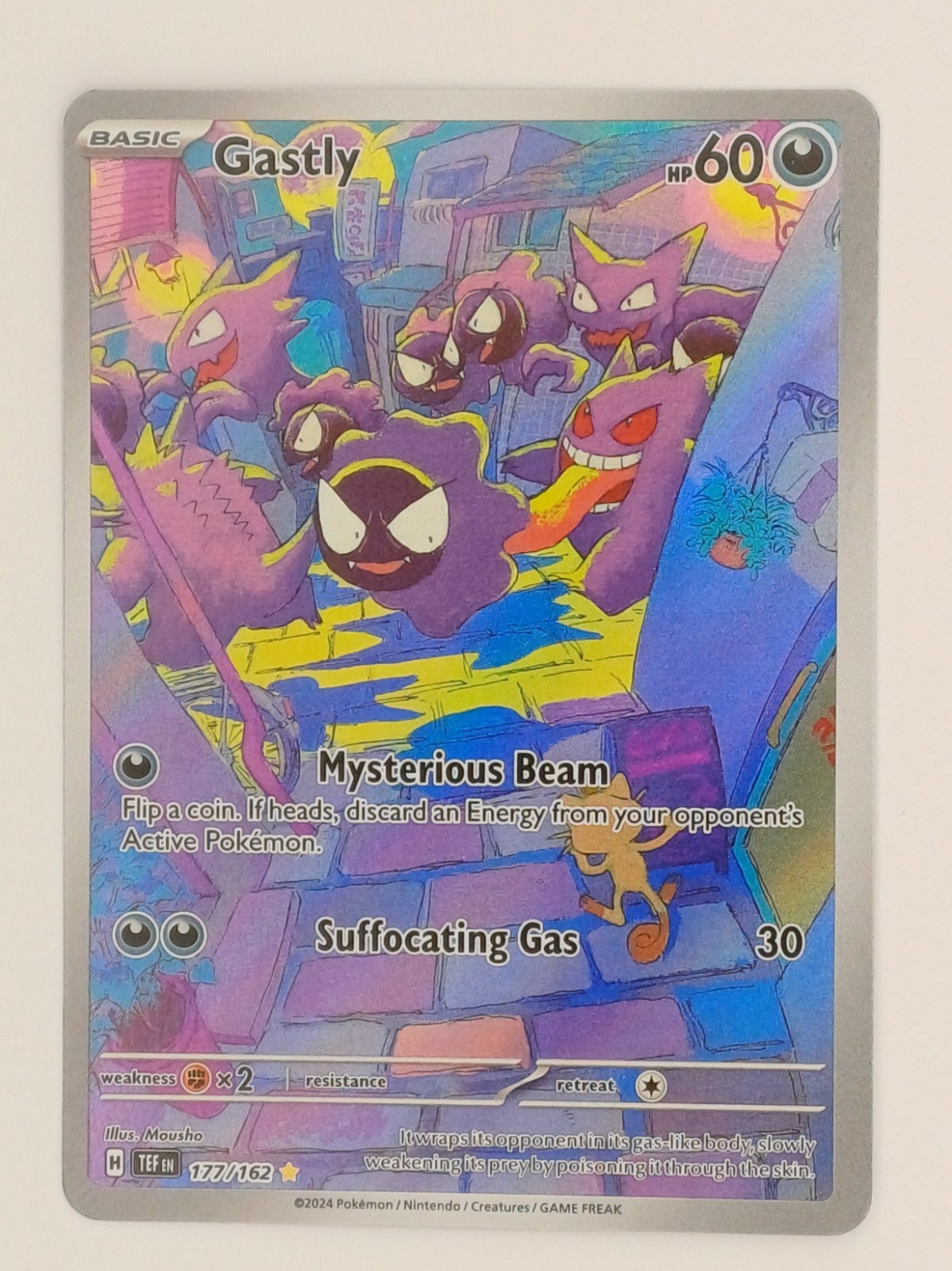 Gastly 177/162 | Temporal Forces | Mint Condition | Pokemon TCG