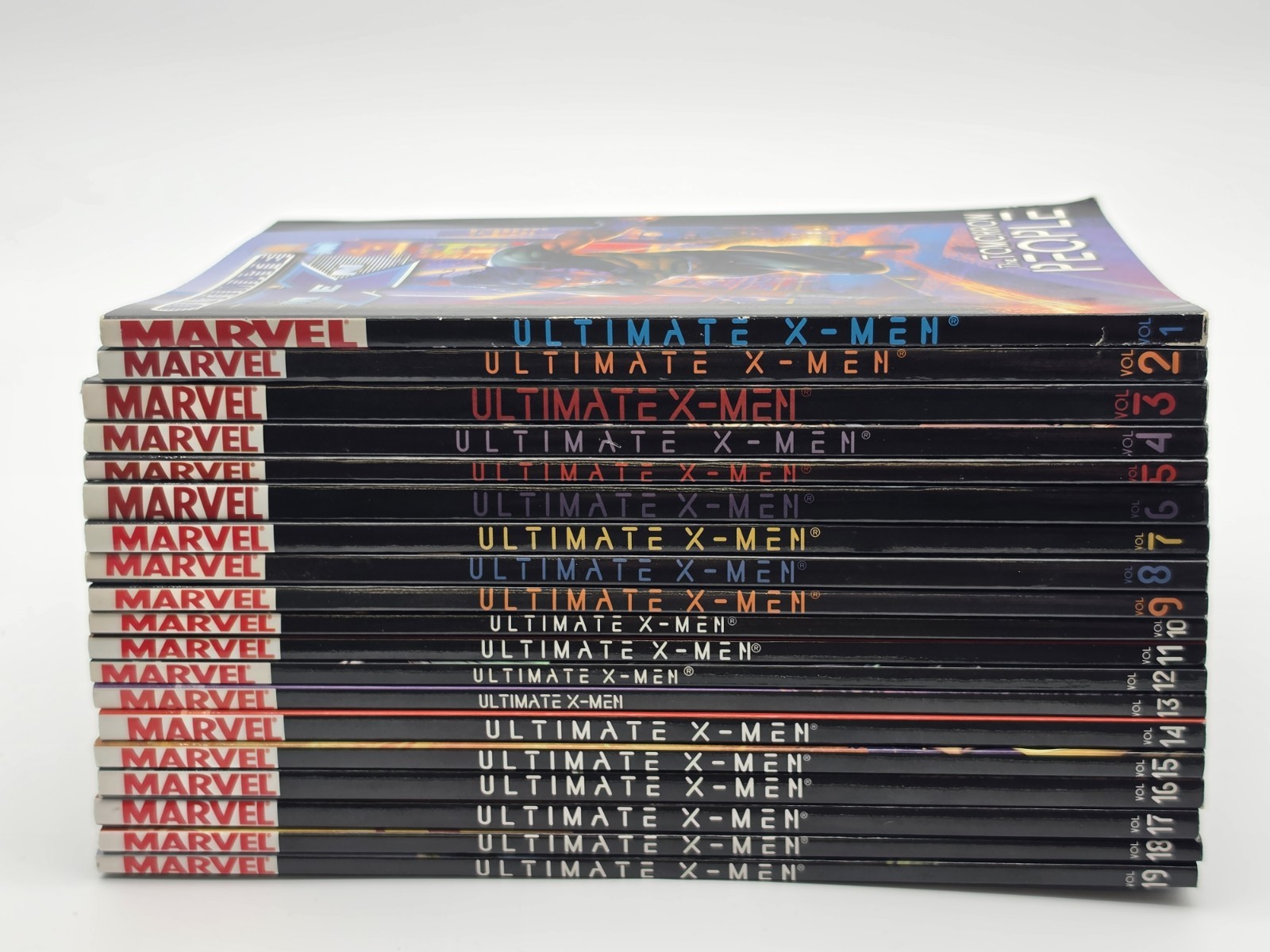 Ultimate X-Men Vol 1-19 Complete Run TPB Lot Marvel Graphic Novels Wolverine Ultimate X-Men Vol 1-19 Complete Run TPB Lot Marvel Graphic Novels Wolverine