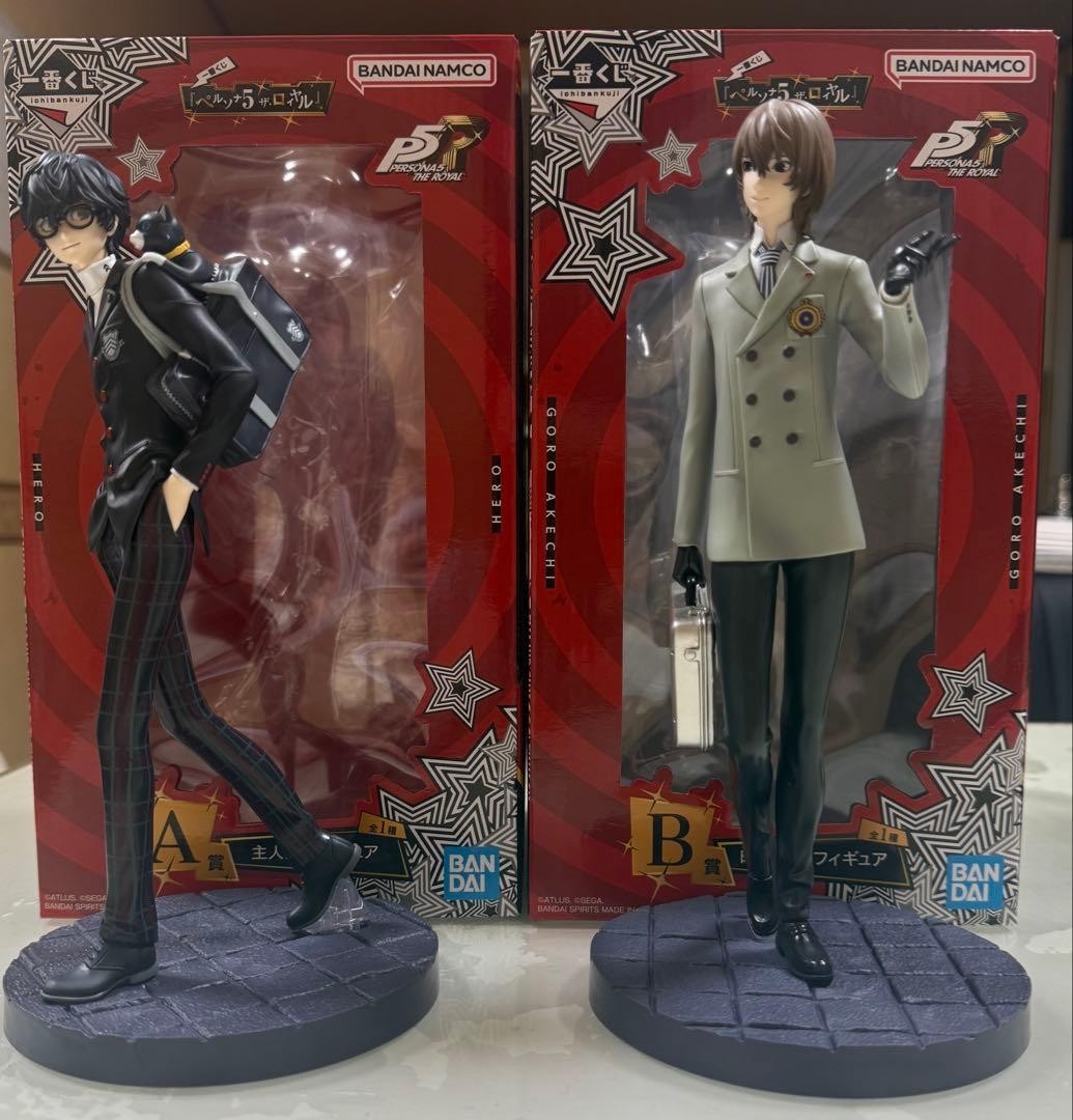 Persona 5 Royal Joker Goro Akechi A B Prize Ichiban Kuji Figure Set of 2 Japan
