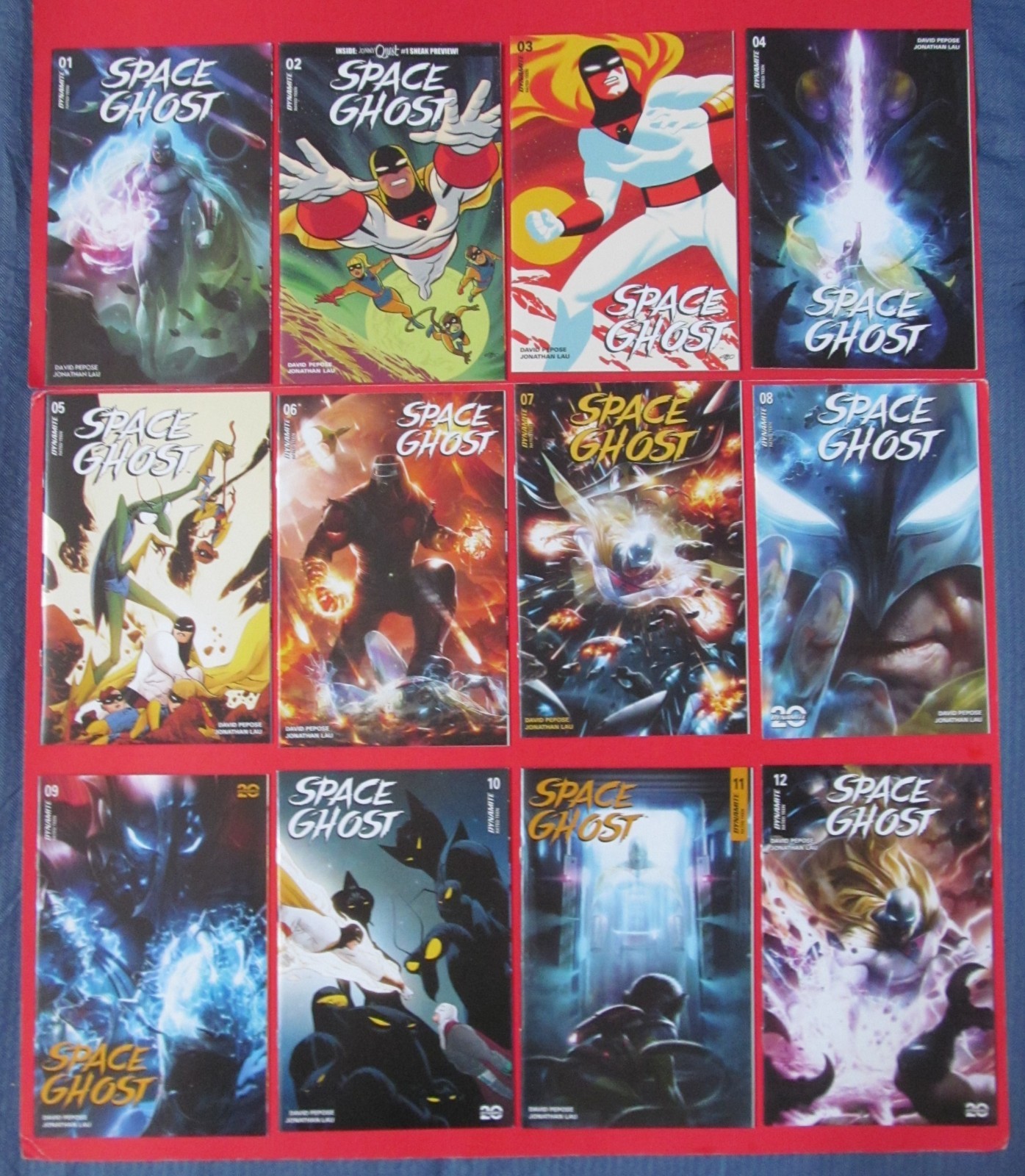 Space Ghost #1-12 Complete Run - Dynamite 2024-25 - David Pepose Space Ghost #1-12 Complete Run - Dynamite 2024-25 - David Pepose