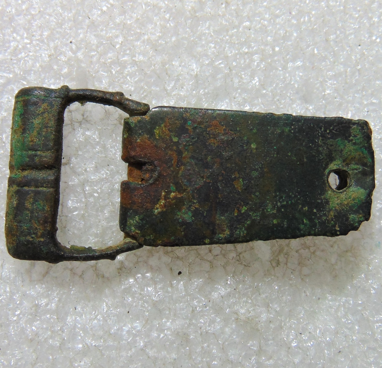 English Medieval Strap End Buckle c14th-15th Century English Medieval Strap End Buckle c14th-15th Century