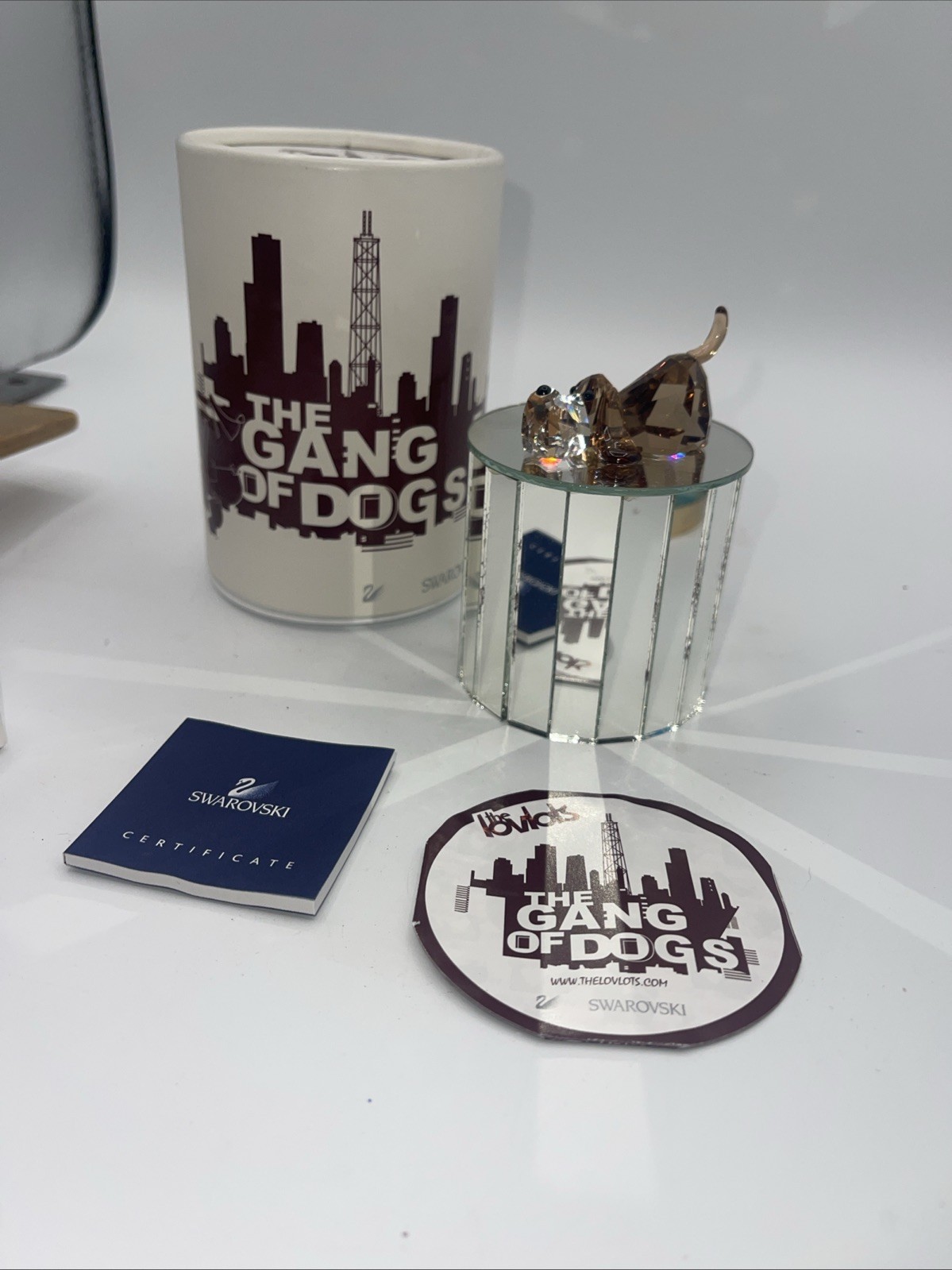 SWAROVSKI LOVLOTS PEPPINO GANG OF DOGS BASSET HOUND , #935720, NEW IN BOX SWAROVSKI LOVLOTS PEPPINO GANG OF DOGS BASSET HOUND , #935720, NEW IN BOX