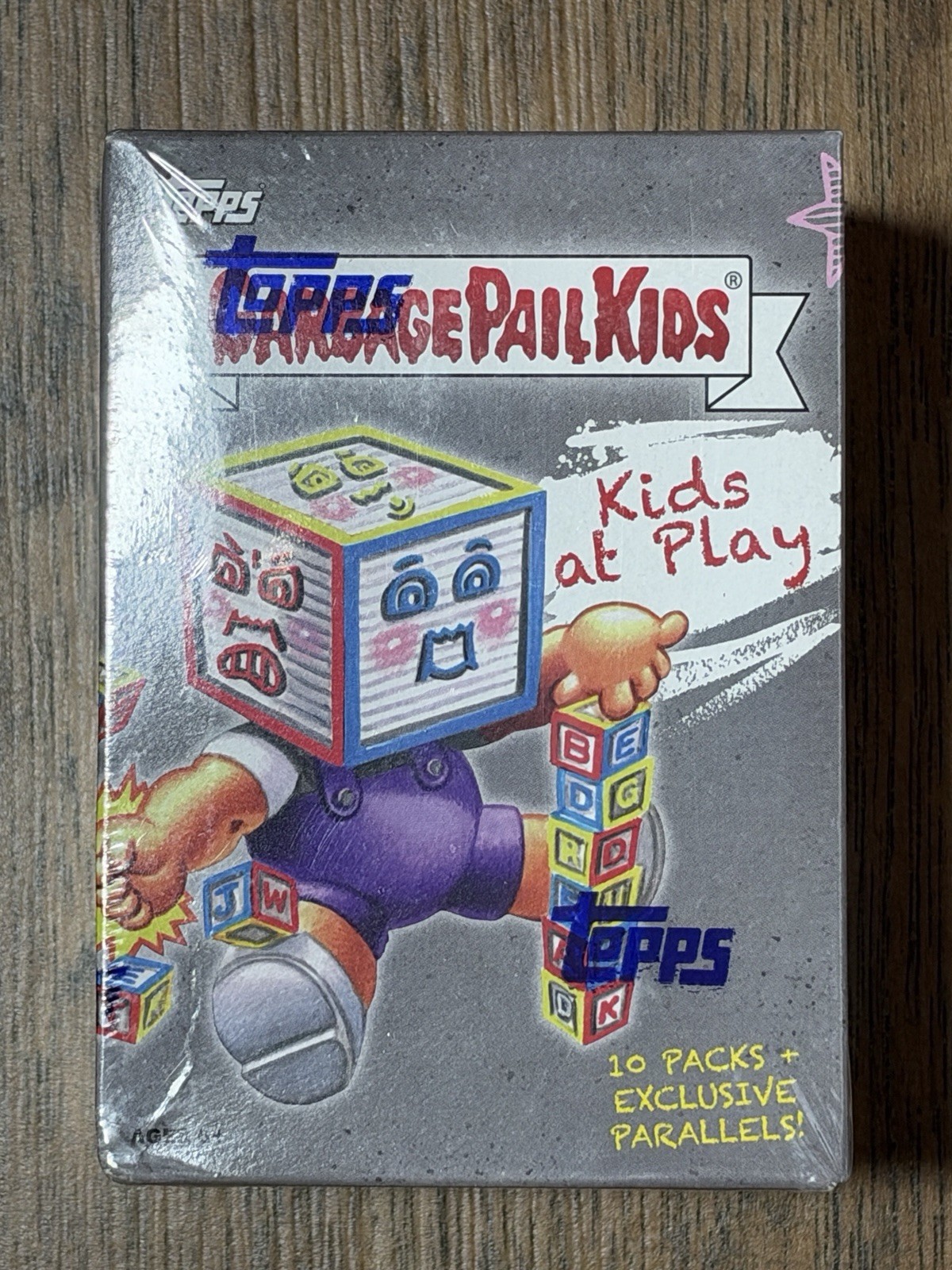 NEW 2024 Topps Garbage Pail Kids KIDS AT PLAY Blaster Value Box 10 Packs gpk NEW 2024 Topps Garbage Pail Kids KIDS AT PLAY Blaster Value Box 10 Packs gpk