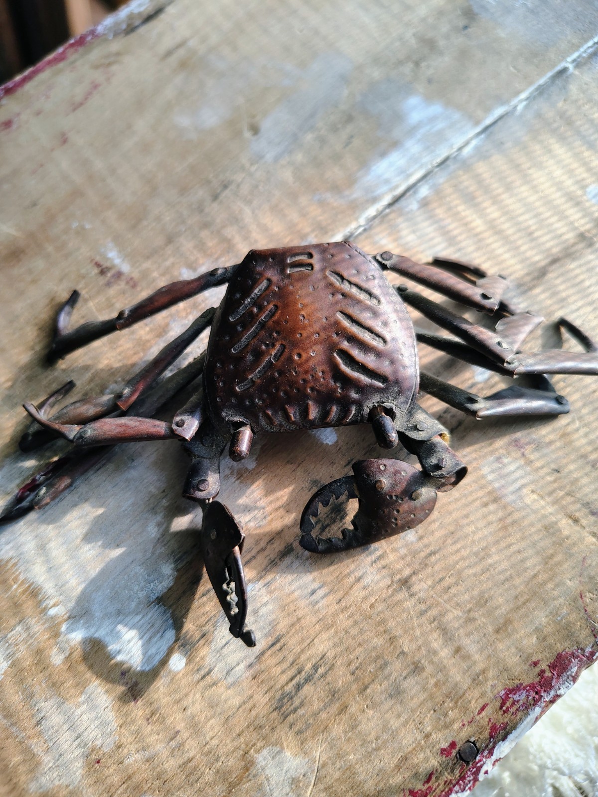 Vintage Chinese Reticulated Crab Vintage Chinese Reticulated Crab
