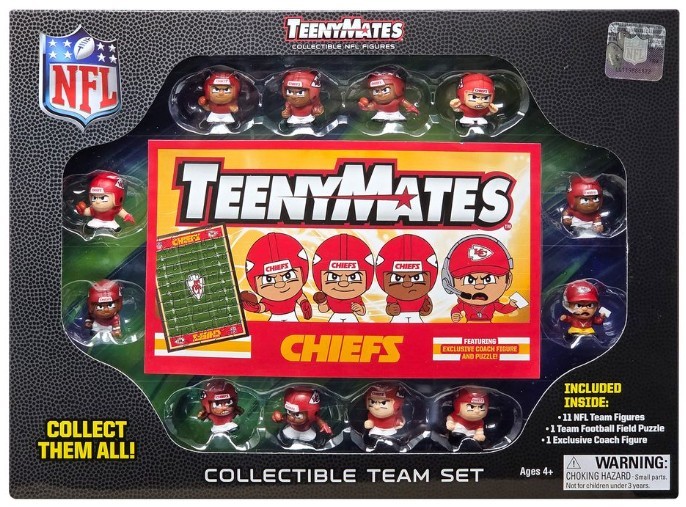 Kansas City Chiefs NFL TeenyMates Collectible Team Set (12) Kansas City Chiefs NFL TeenyMates Collectible Team Set (12)
