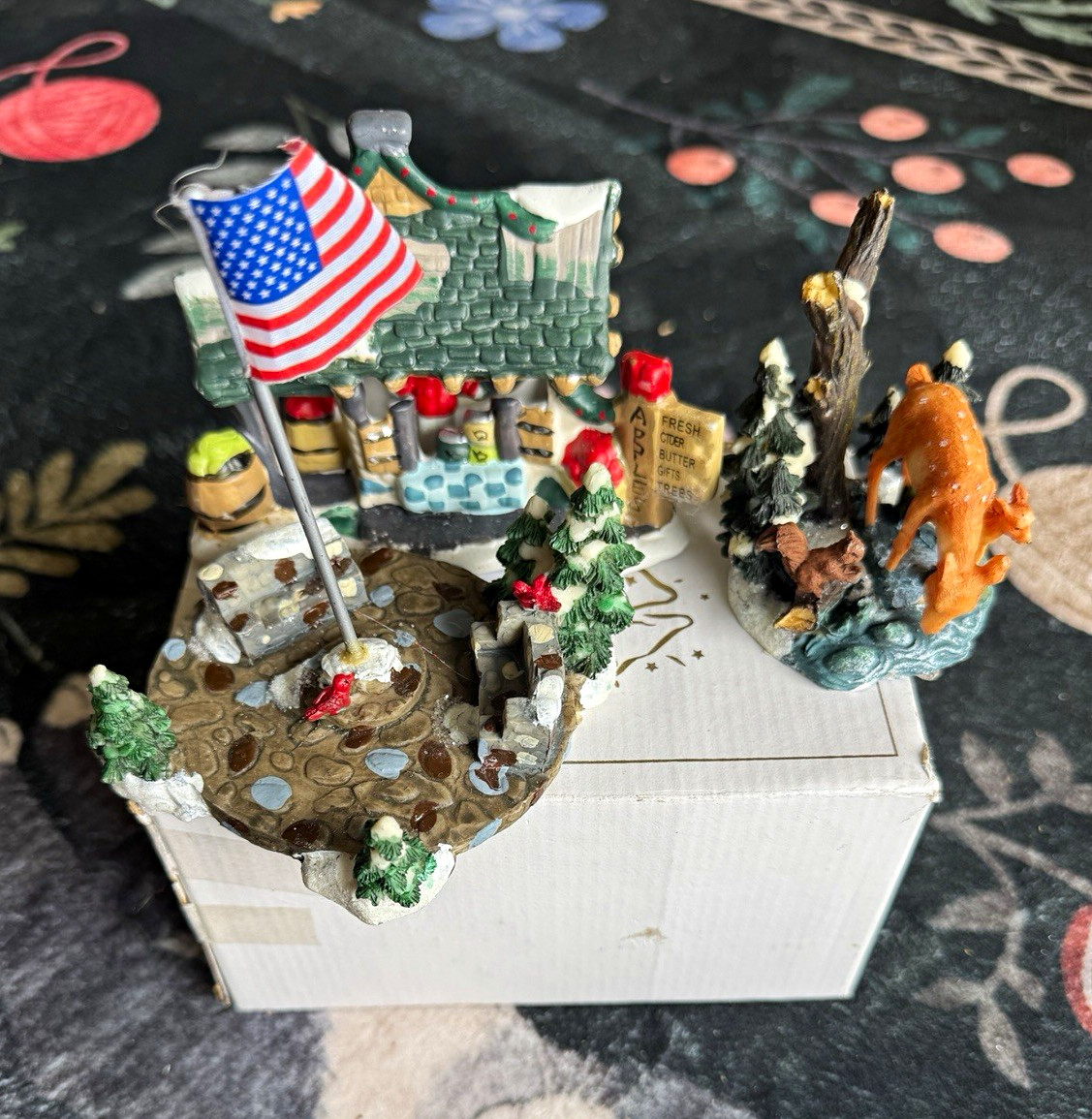 Vintage AVON Gift Collection Christmas Ornaments Lot of 3 Vintage AVON Gift Collection Christmas Ornaments Lot of 3