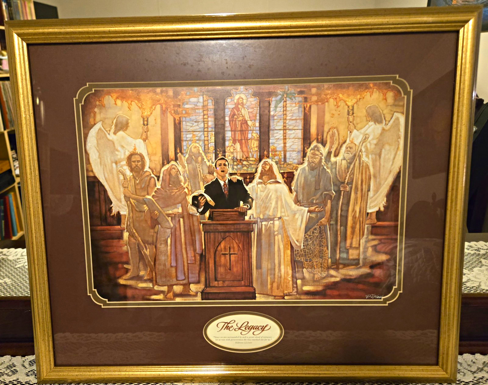 Framed"The Legacy" by Ron DiCianni "such a great cloud of witnesses" (Heb 12:1) Framed"The Legacy" by Ron DiCianni "such a great cloud of witnesses" (Heb 12:1)