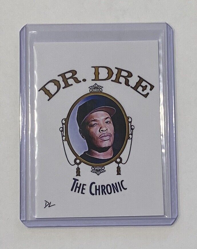 Dr. Dre Limited Edition Artist Signed “The Chronic” Trading Card 2/10