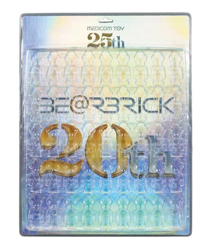 Medicom 100% Be@rbrick Blister Board Medicom 100% Be@rbrick Blister Board