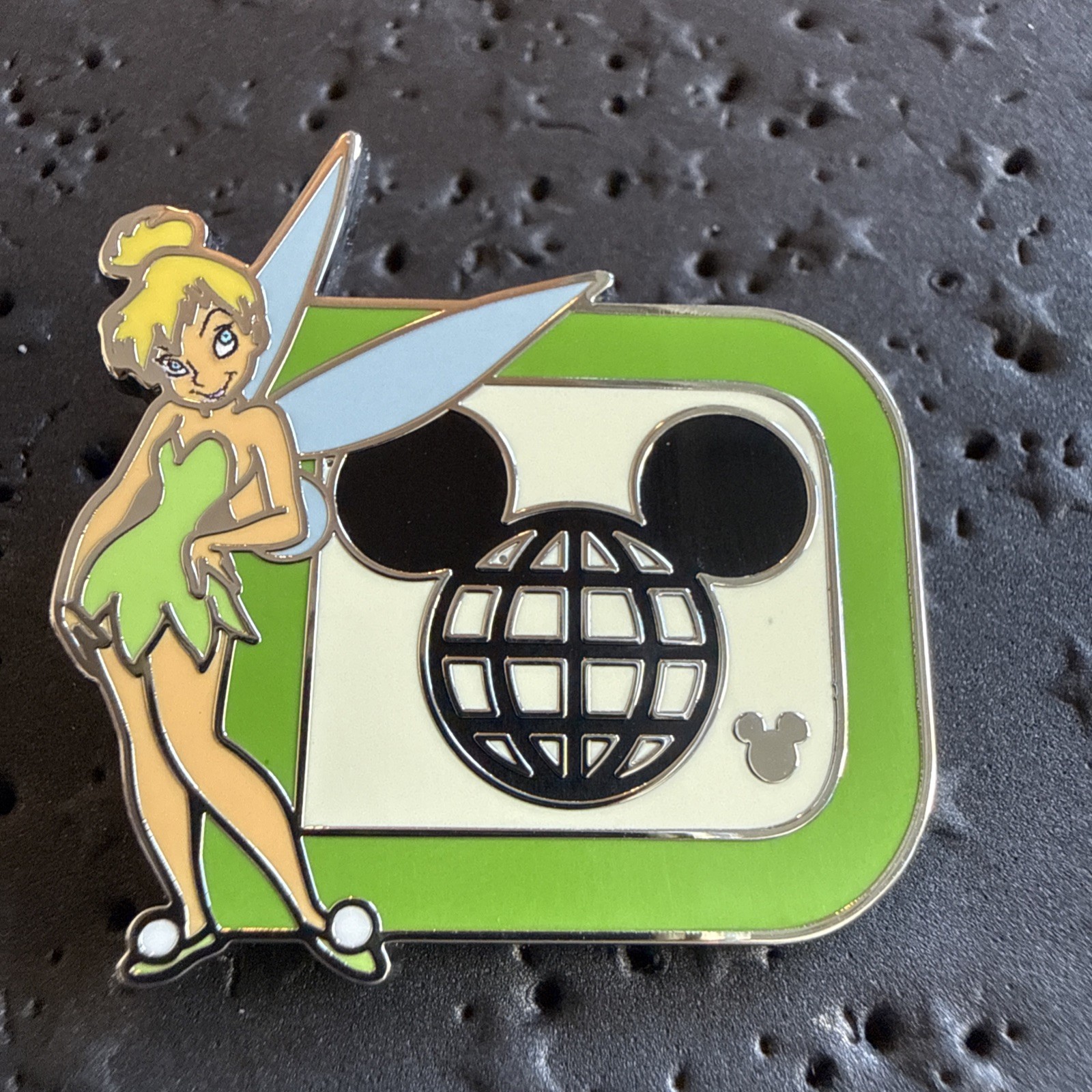 2025 WDW Hidden Mickey D Tinker Bell Wave B Trading Pin 2025 WDW Hidden Mickey D Tinker Bell Wave B Trading Pin