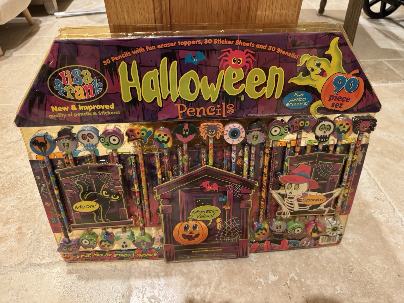 Rare Vintage Lisa Frank Halloween Pencil Set 90 Pcs New Rare Vintage Lisa Frank Halloween Pencil Set 90 Pcs New