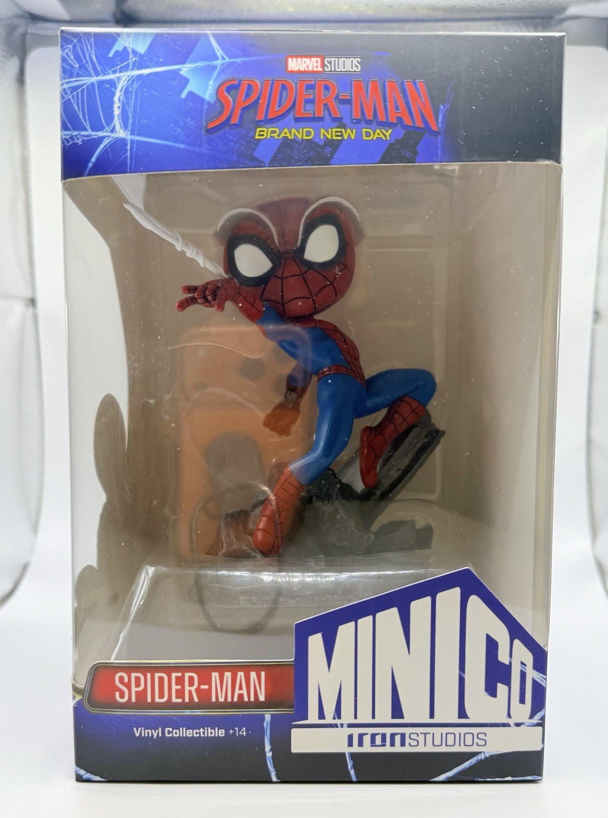 Iron Studios Minico Spiderman Brand New Day SDCC 2026 Exclusive On Hand Limited Iron Studios Minico Spiderman Brand New Day SDCC 2026 Exclusive On Hand Limited