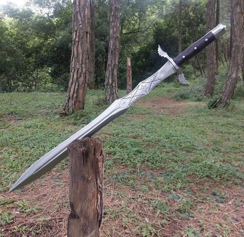 Custom Hadmade Carbon Steel Blade Full Tang Survival Viking Sword | 36 inches Custom Hadmade Carbon Steel Blade Full Tang Survival Viking Sword | 36 inches