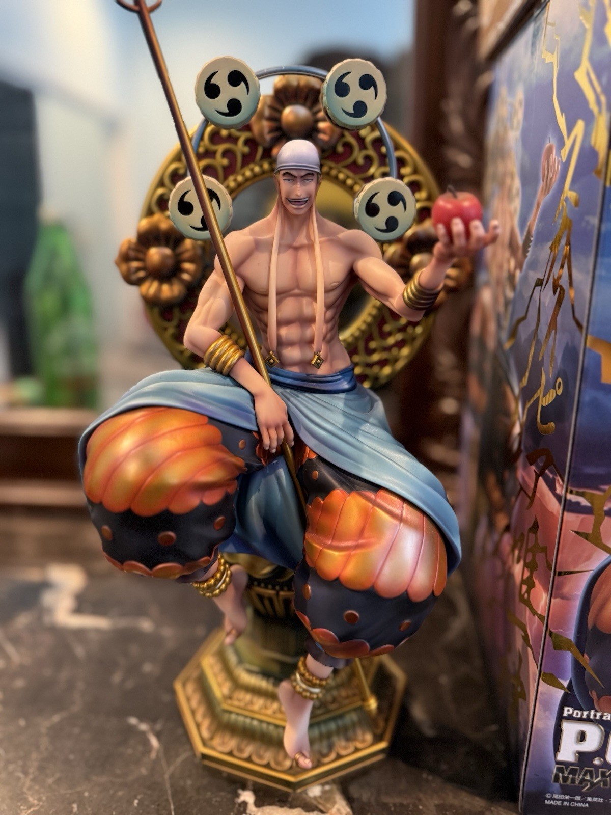 Megahouse P.O.P. NEO MAXIMUM ENEL One Piece Figure Megahouse P.O.P. NEO MAXIMUM ENEL One Piece Figure