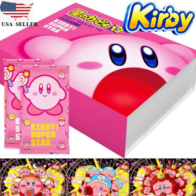 Kirby Super Star Card Game Premium Collector's Box Sealed CCG 1 Box 11 Pack US Kirby Super Star Card Game Premium Collector's Box Sealed CCG 1 Box 11 Pack US