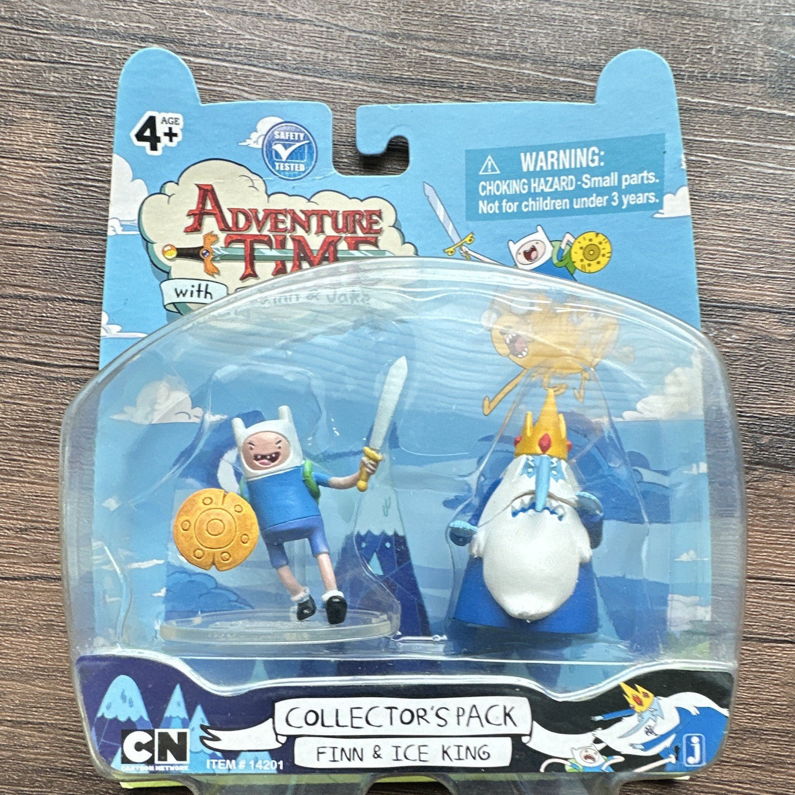 Jazwares Adventure Time Collector's Pack Finn & Ice King Figures 14201 Jazwares Adventure Time Collector's Pack Finn & Ice King Figures 14201