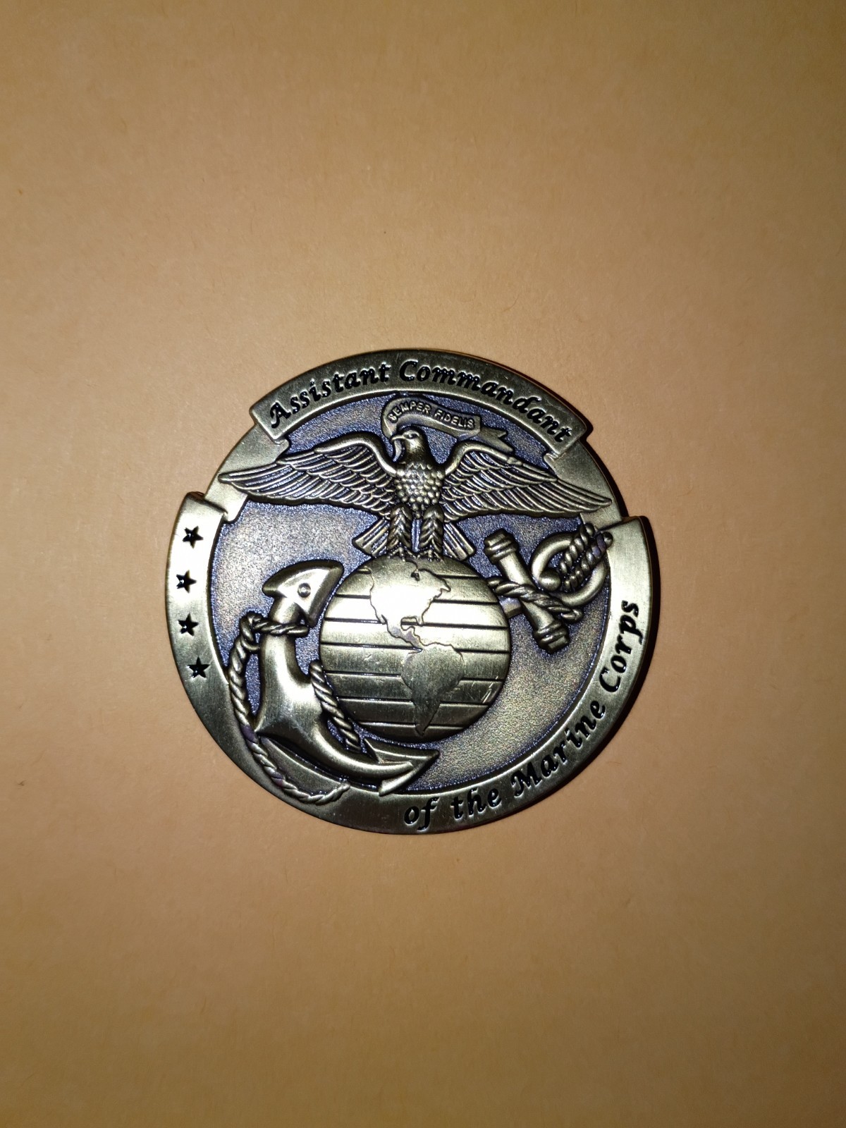 General US Marine Corps John M. Paxton Jr. Challenge Coin General US Marine Corps John M. Paxton Jr. Challenge Coin