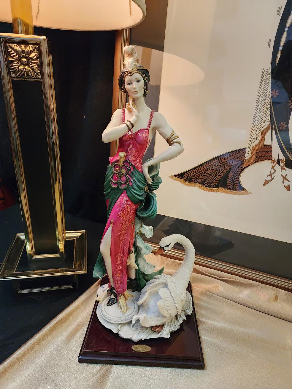 Vintage Giuseppe Armani Florence "Swans Lake" 152/3000 with Certificate