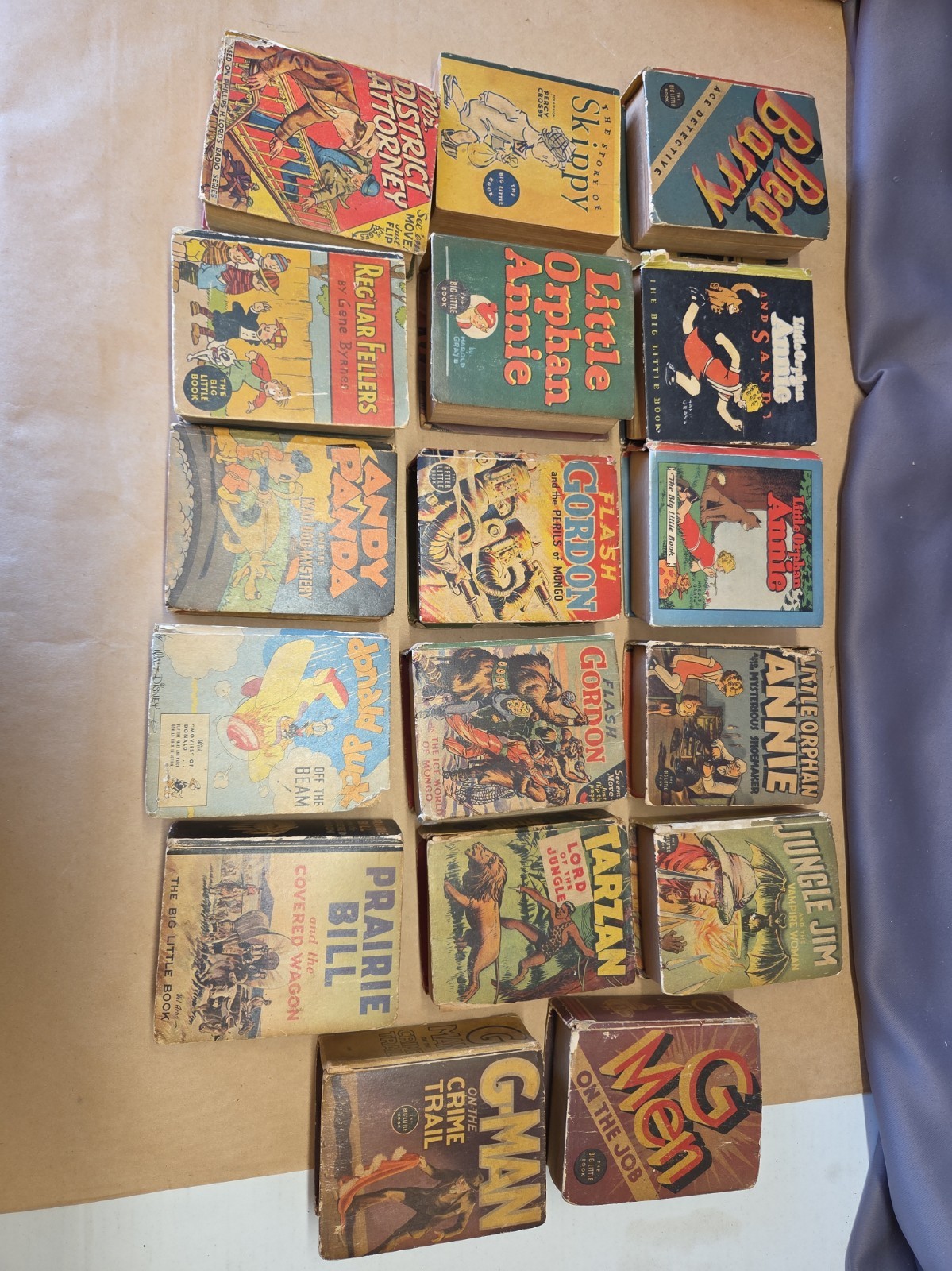 17 Vintage Big Little Books 17 Vintage Big Little Books
