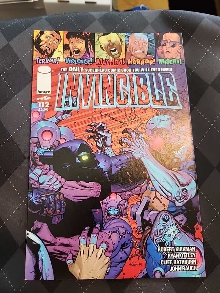 Invincible #112 (Image Comics June 2014) π Multiple Deaths NM Condition WOW π₯ Invincible #112 (Image Comics June 2014) π Multiple Deaths NM Condition WOW π₯