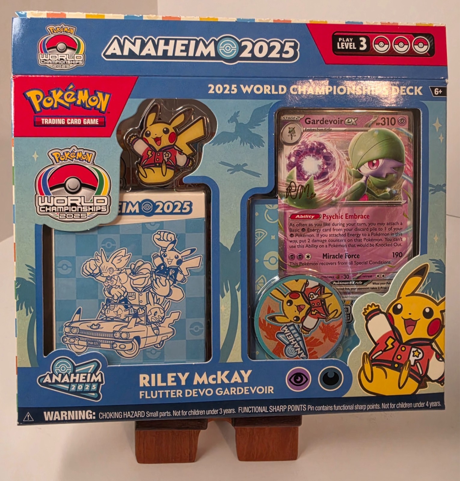 Pokemon 2025 World Championship Deck Riley McKay Devo Gardevoir - 1 Day Shipping Pokemon 2025 World Championship Deck Riley McKay Devo Gardevoir - 1 Day Shipping