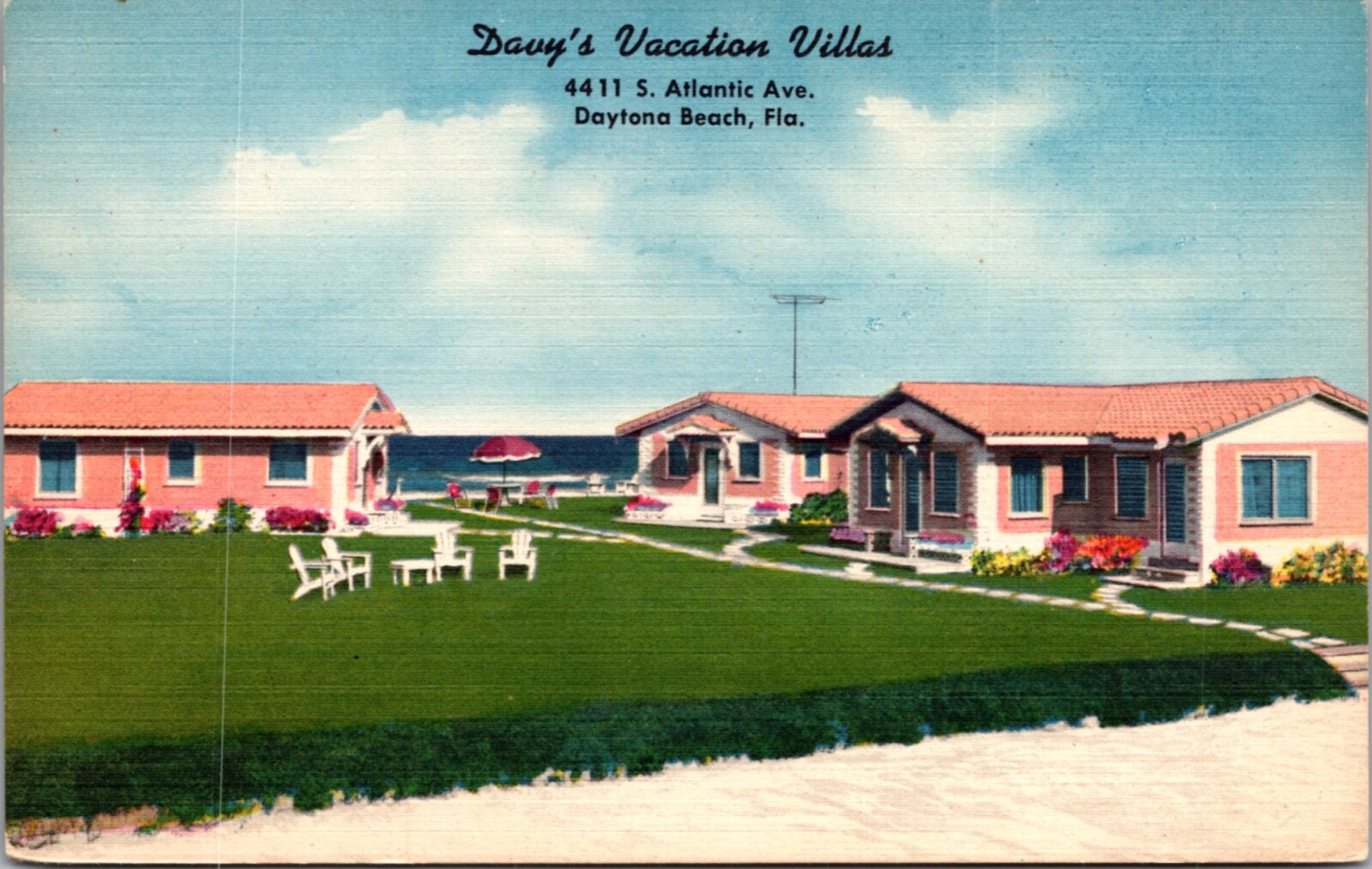 Linen PC Davy's Vacation Villas 4411 S Atlantic Avenue in Daytona Beach, Florida
