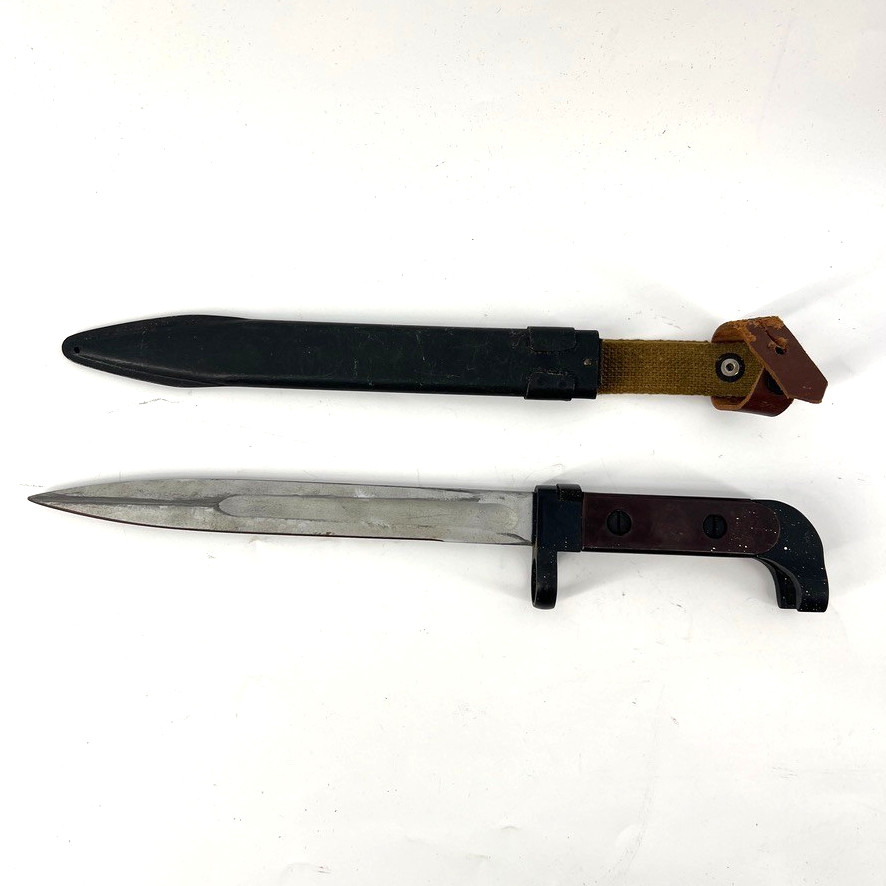 Vintage Bulgarian Military 11" Dress Dagger Knife Diamond Proof Cold War Set Vintage Bulgarian Military 11" Dress Dagger Knife Diamond Proof Cold War Set
