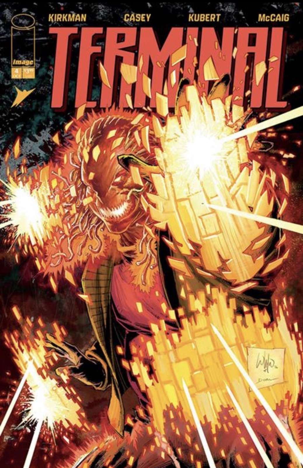 🔥 TERMINAL #4 WHILCE PORTACIO & DEAN WHITE 1:100 Ratio Variant Cvr F 🔥 TERMINAL #4 WHILCE PORTACIO & DEAN WHITE 1:100 Ratio Variant Cvr F