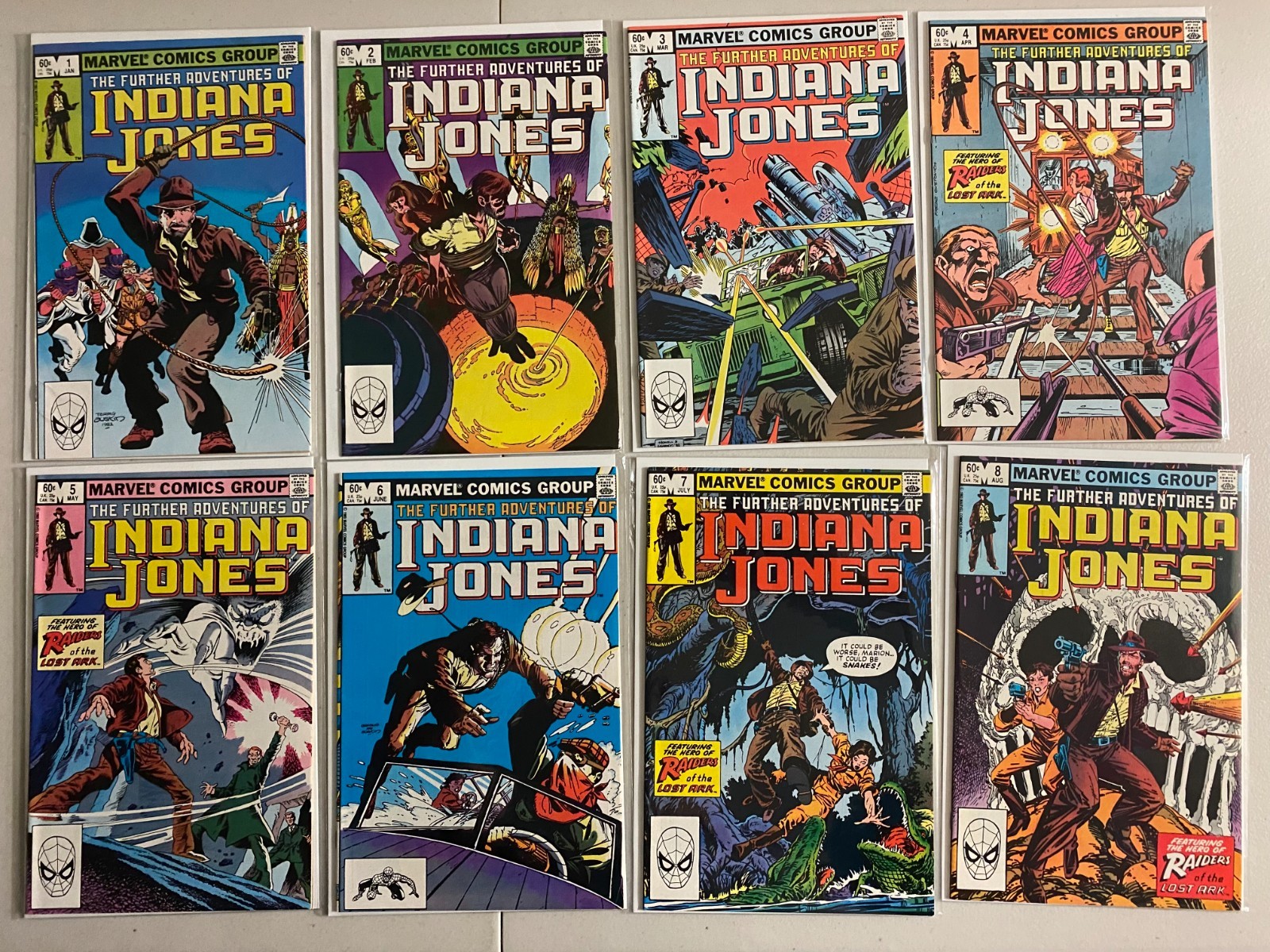 Further Adventures of Indiana Jones comics set #1-34 34 avg 6.0 (1983-86) Further Adventures of Indiana Jones comics set #1-34 34 avg 6.0 (1983-86)