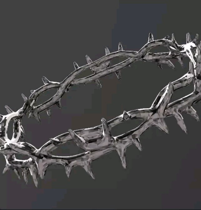3d Printed Kendrick Lamar Crown Of Thorns Life Size 3d Printed Kendrick Lamar Crown Of Thorns Life Size