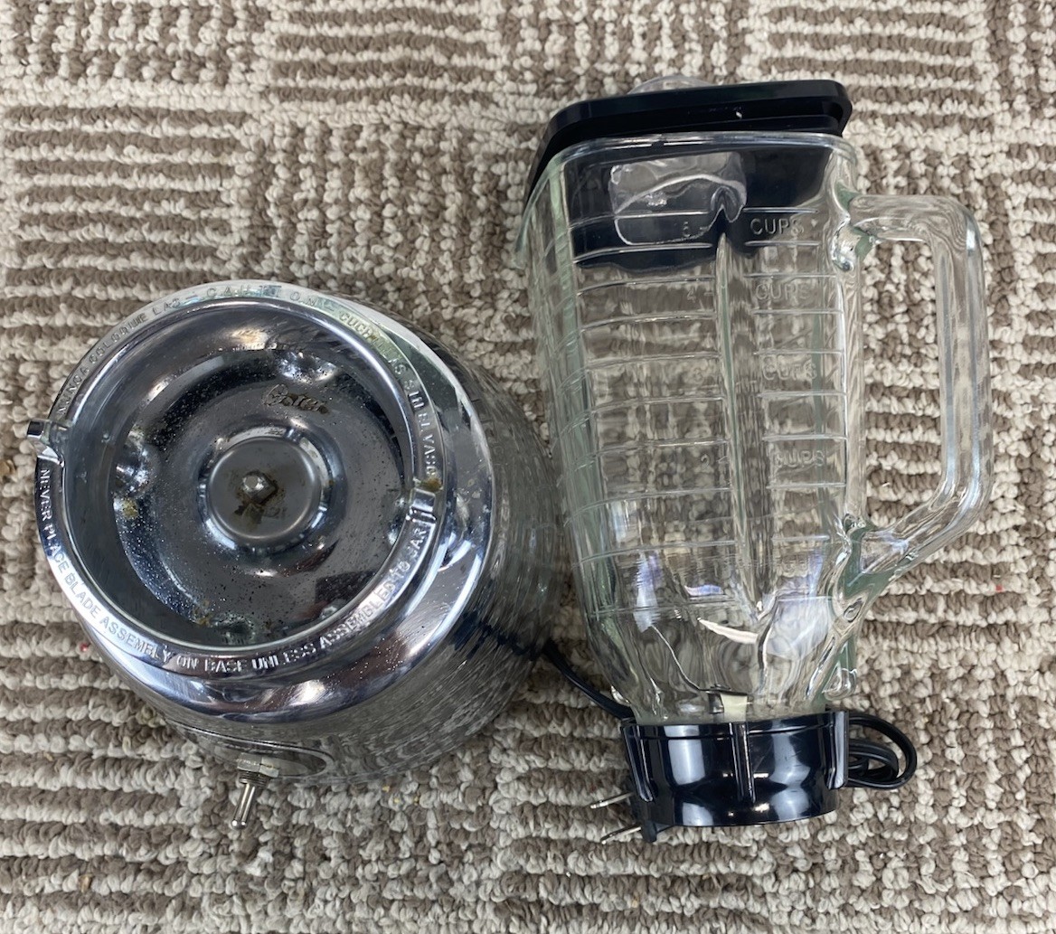 Vintage Oster Osterizer 564A Beehive Blender Chrome Glass Tested Works Vintage Oster Osterizer 564A Beehive Blender Chrome Glass Tested Works