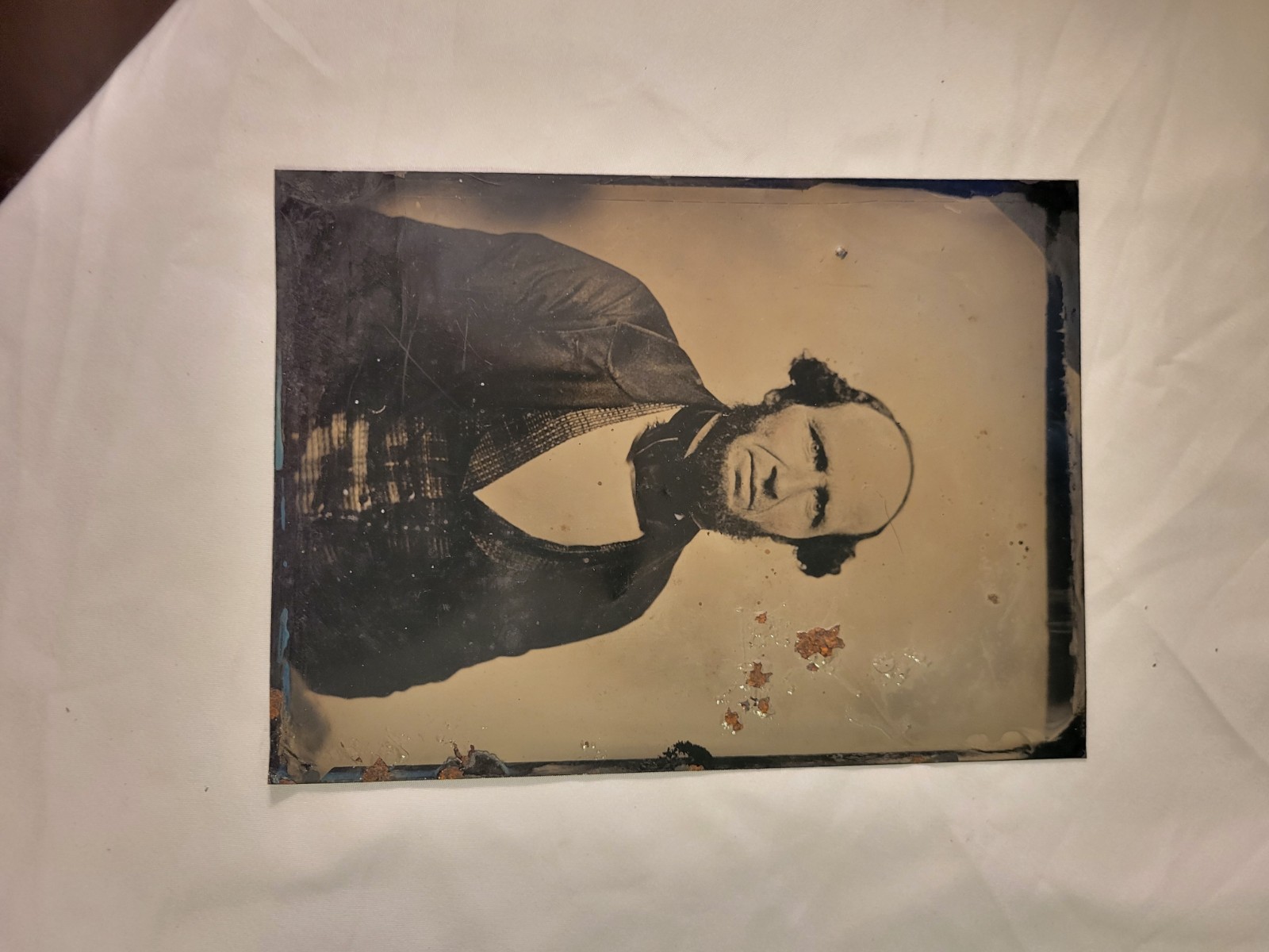 Tintype c. 1880s Man 