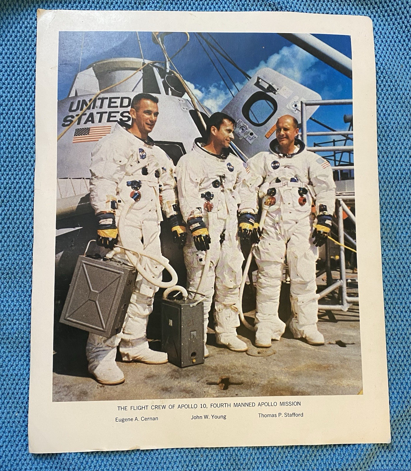 Vintage 1968 1969 NASA Apollo 7-11 Lithograph Print Set No 2 Original 11x14 GPO Vintage 1968 1969 NASA Apollo 7-11 Lithograph Print Set No 2 Original 11x14 GPO
