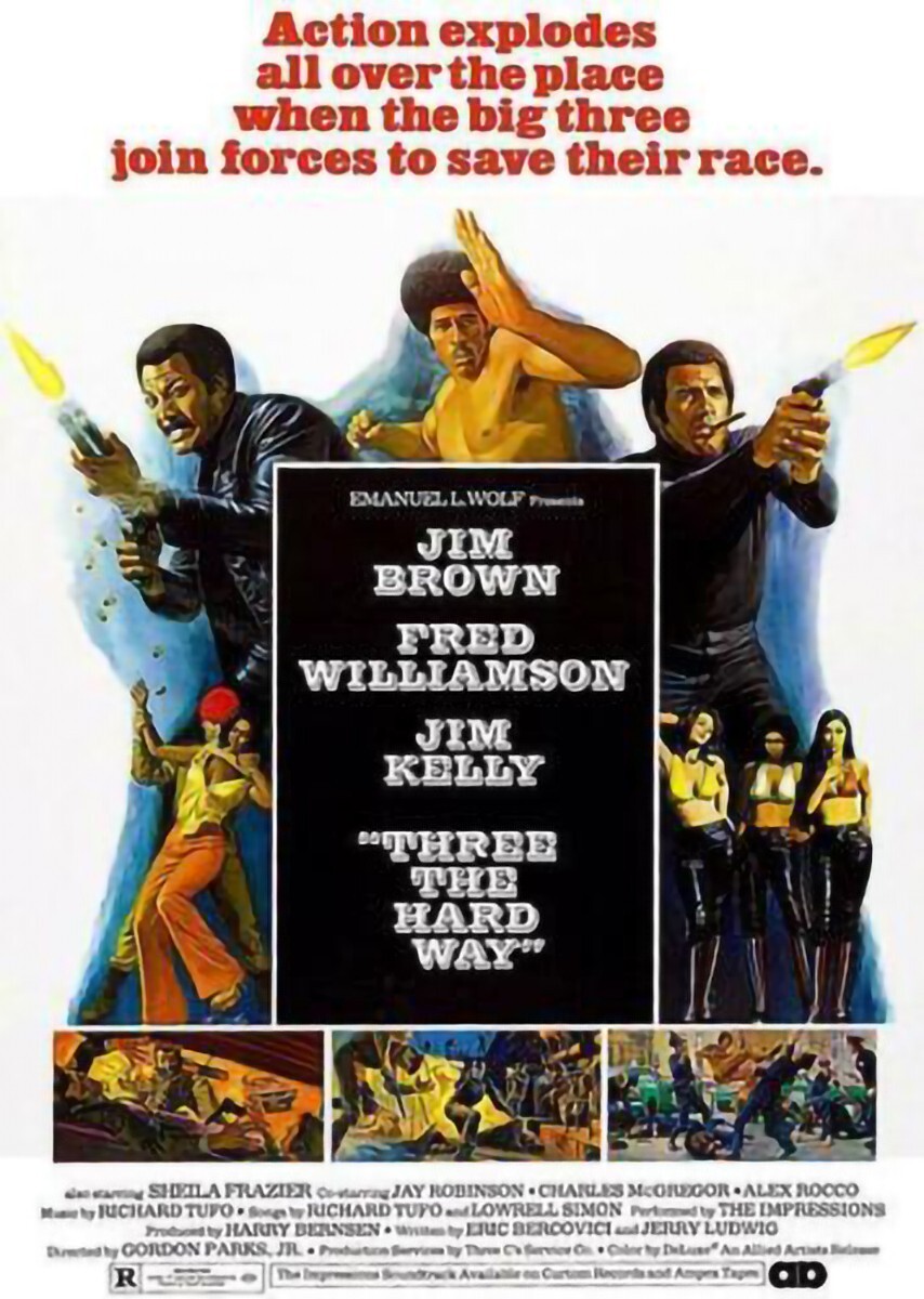 1974 Three The Hard Way Movie Poster Metal Fridge Magnet 3x4 8442 1974 Three The Hard Way Movie Poster Metal Fridge Magnet 3x4 8442