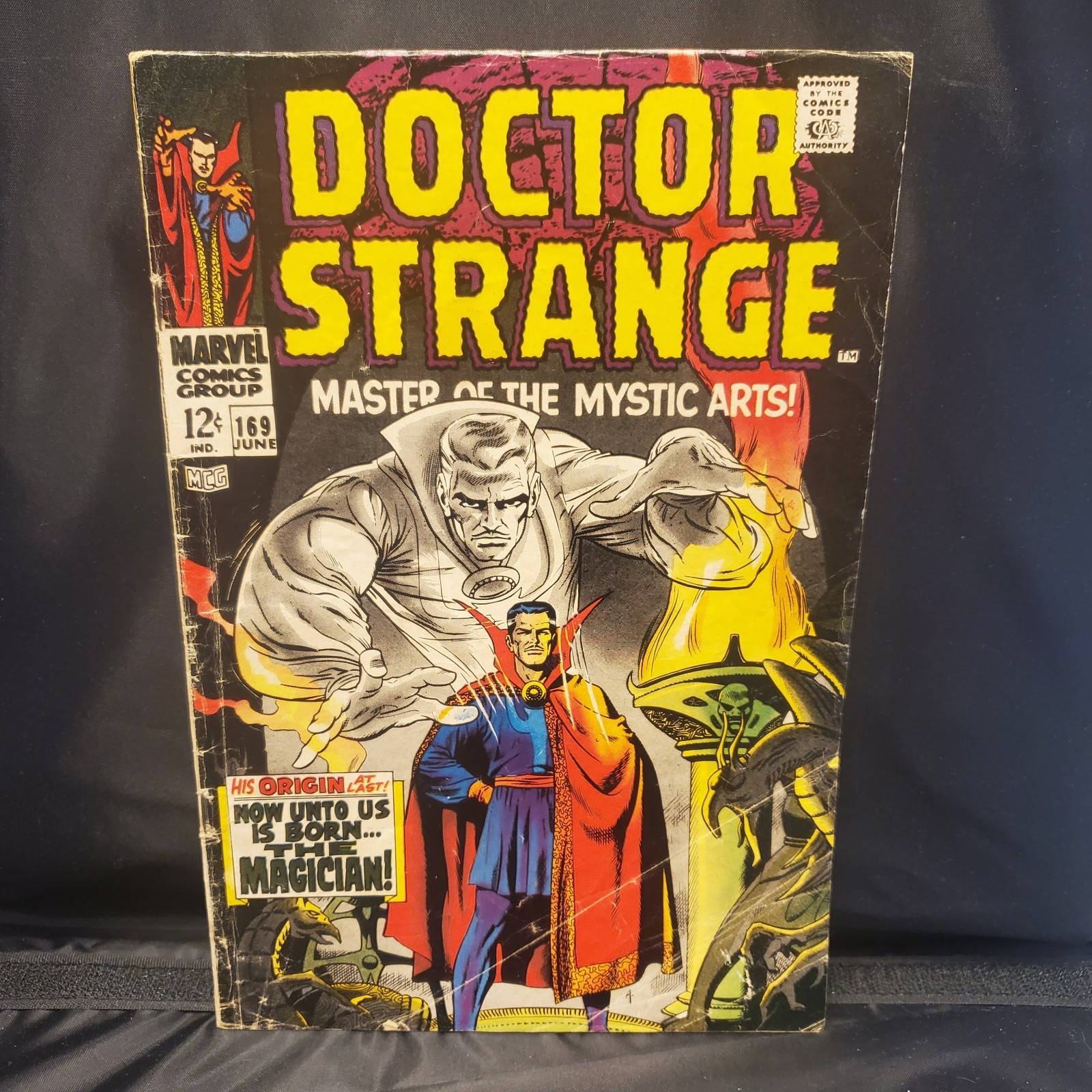 Marvel Doctor Strange #169 Good Condition 1968 First Dr Strange His Own Title Marvel Doctor Strange #169 Good Condition 1968 First Dr Strange His Own Title