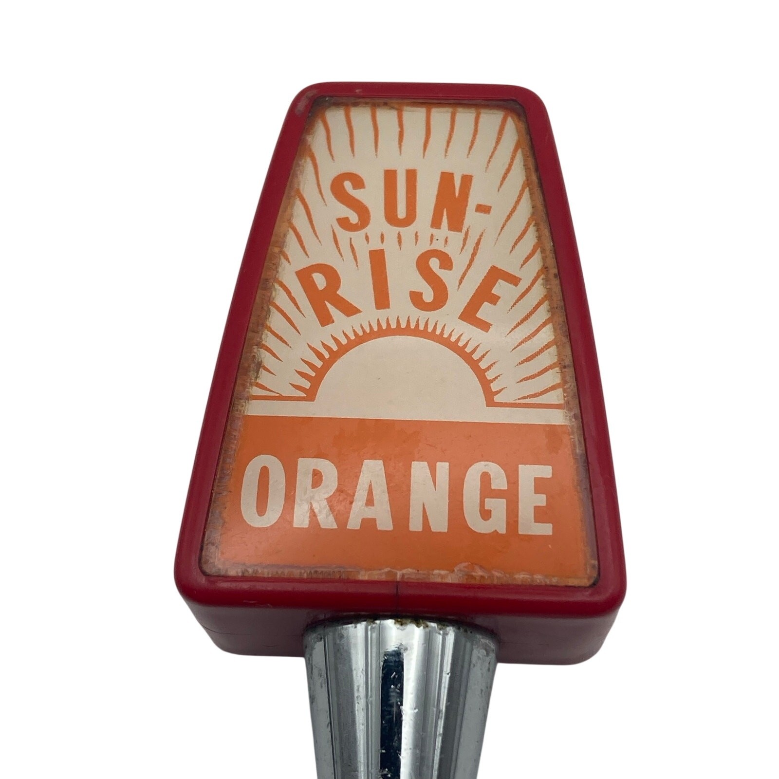VTG Rare Sun-Rise Orange Soda Fountain Tap Handle Dispenser by Coca Cola Double VTG Rare Sun-Rise Orange Soda Fountain Tap Handle Dispenser by Coca Cola Double