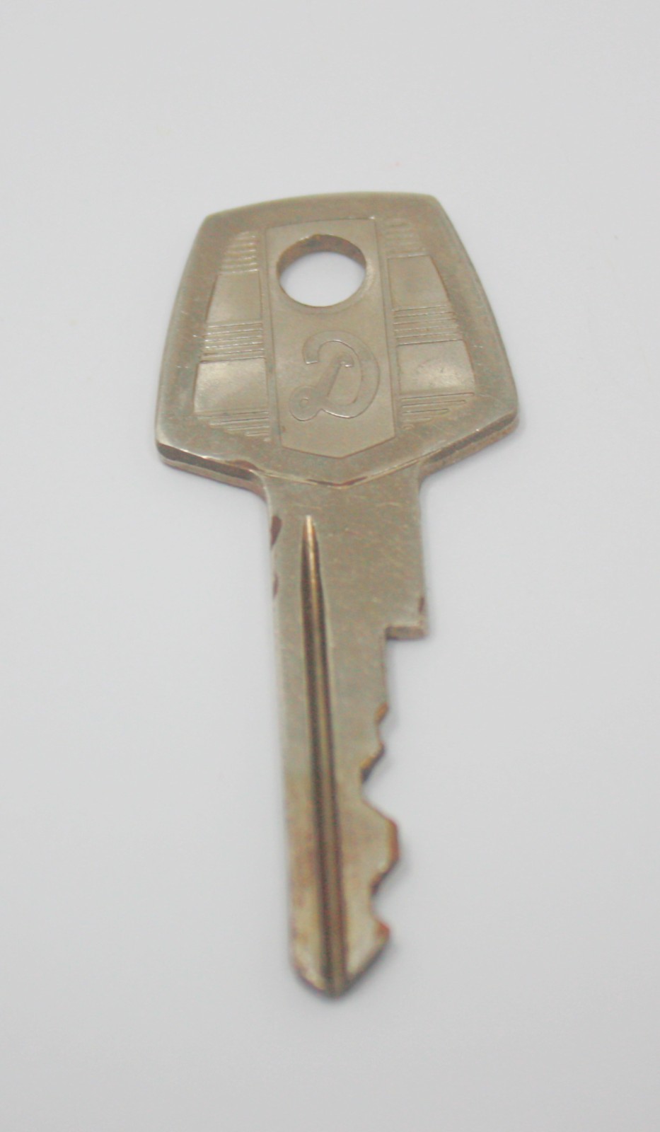 Vintage 1956-1966 Dodge Car Key Genuine OEM Script D Logo Cut Mopar Vintage 1956-1966 Dodge Car Key Genuine OEM Script D Logo Cut Mopar