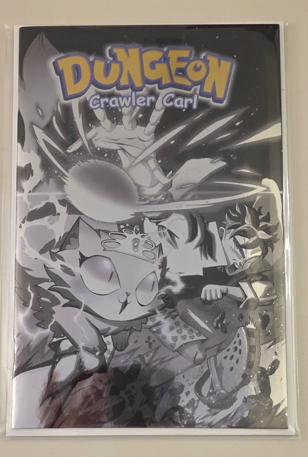Dungeon Crawler Carl #0 Foccillo Platinum Foil Pokémon Homage NYCC LTD 250 Dungeon Crawler Carl #0 Foccillo Platinum Foil Pokémon Homage NYCC LTD 250