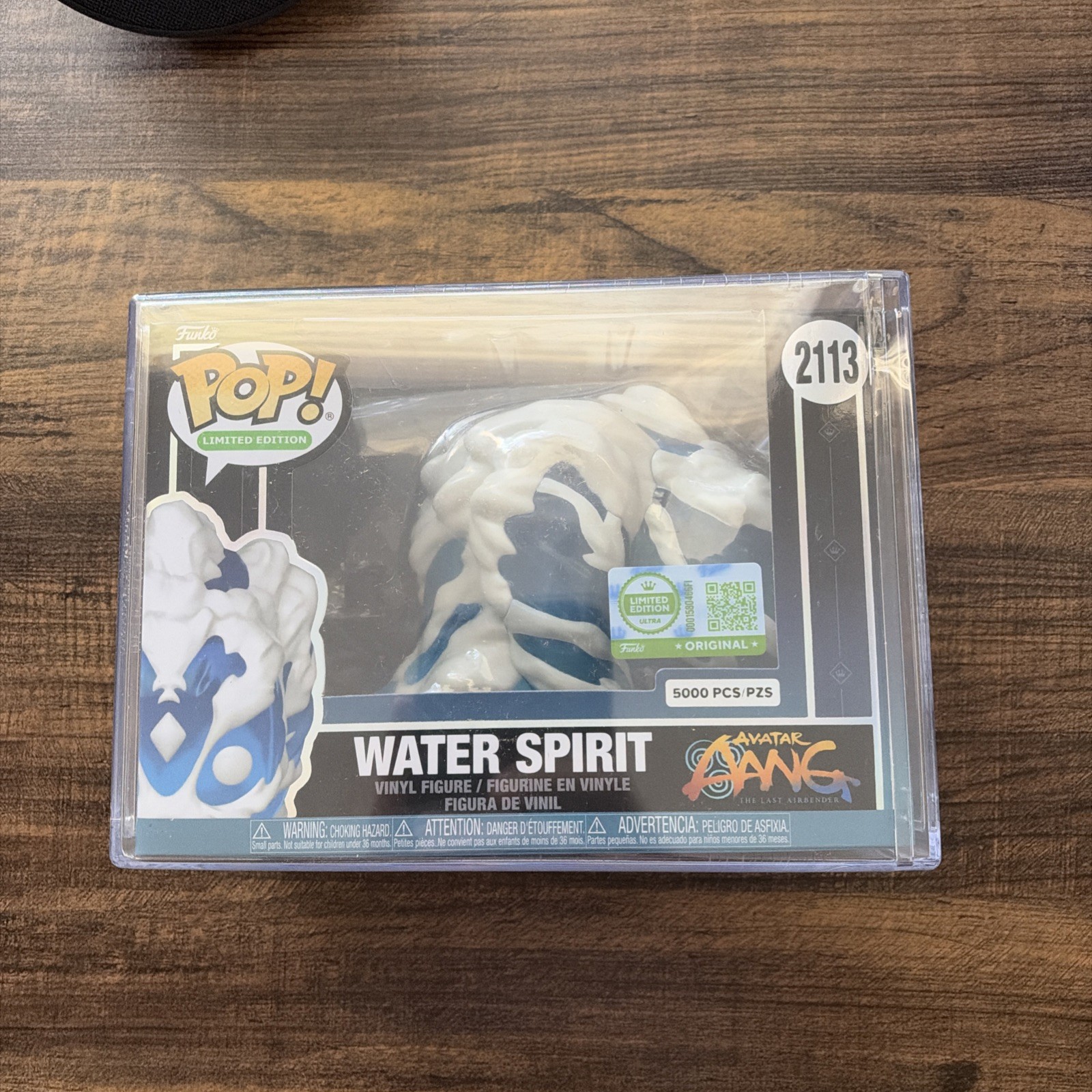Funko Pop Limited Edition Avatar Aang Water Spirit #2113 Sealed LE 5000