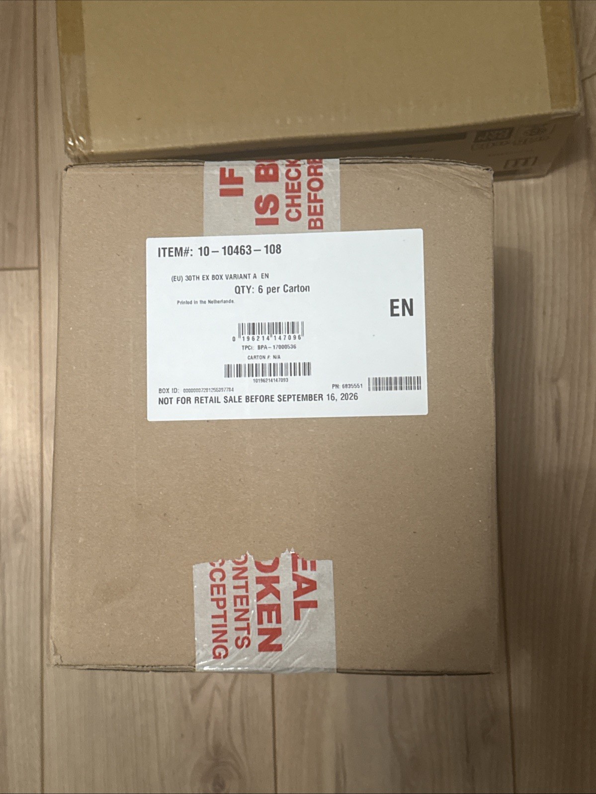 Pokemon 30th Anniversary Ex Box Sylveon Sealed Case (x6) - Brand New IN HAND ✅ Pokemon 30th Anniversary Ex Box Sylveon Sealed Case (x6) - Brand New IN HAND ✅