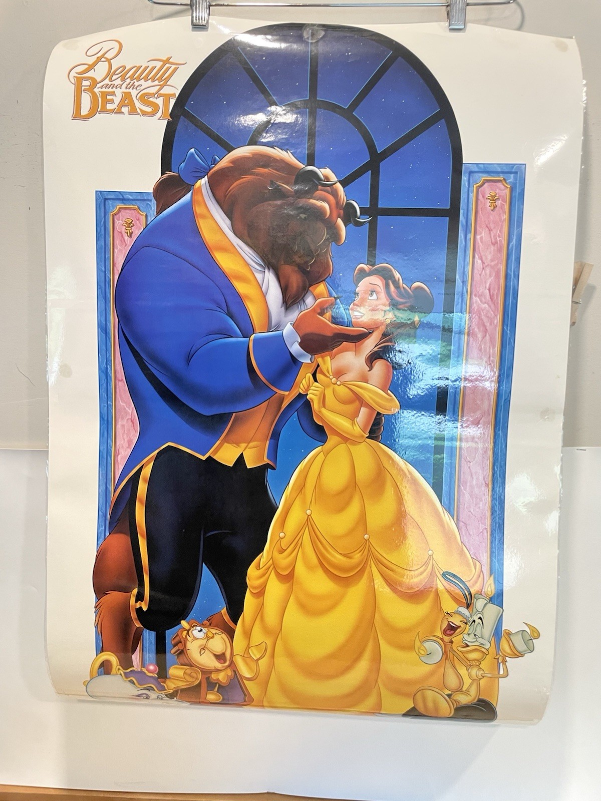 Vintage Disney Beauty and the Beast Poster OSP Publishing Belle Beast 20x16