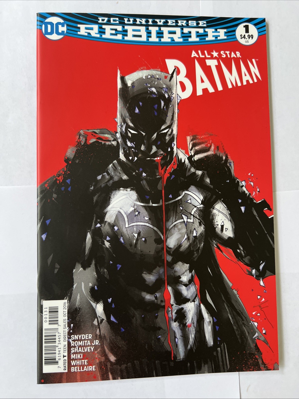 All-Star Batman #1 NM+ 2016 Jock Variant DC Comics All-Star Batman #1 NM+ 2016 Jock Variant DC Comics