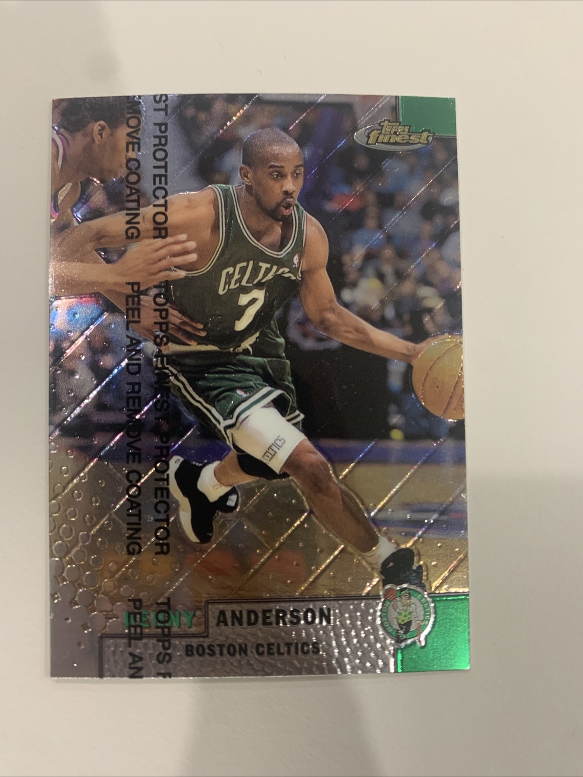 1999-00 Finest #34 Kenny Anderson 1999-00 Finest #34 Kenny Anderson
