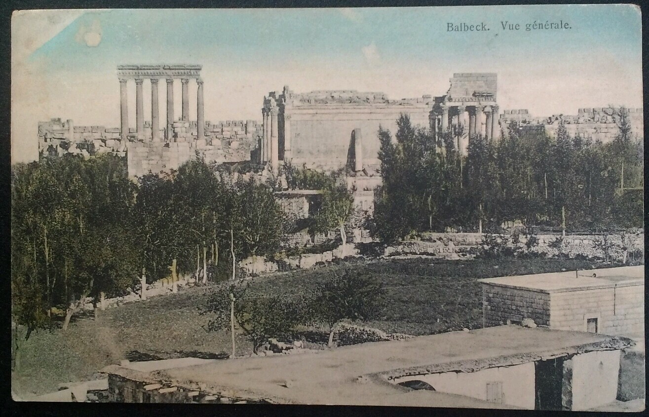 Antique Postcard Early 1900s Rare VHTF Ancient Temple Middle East Antique Postcard Early 1900s Rare VHTF Ancient Temple Middle East