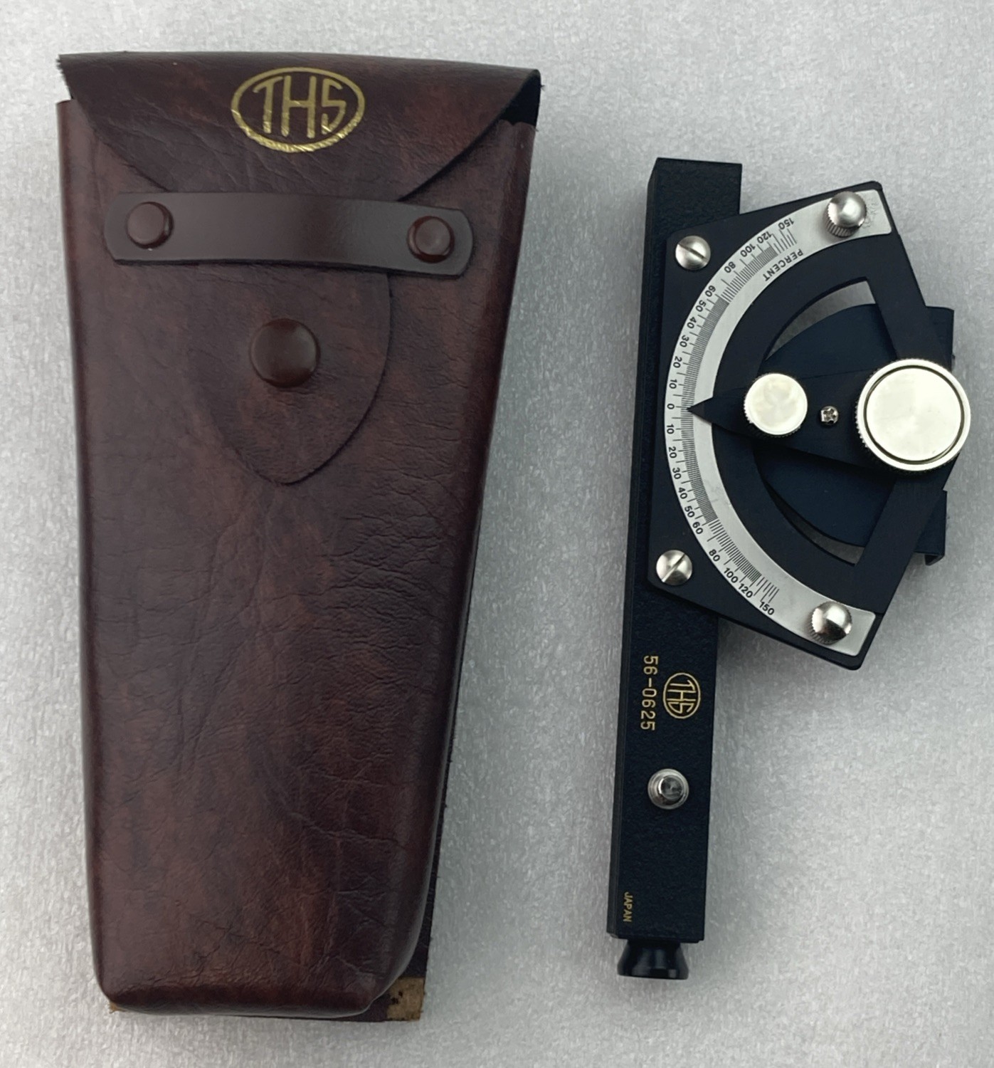 Vintage Charvoz Carsen peep sight level Plotting Instrument & Dietzgen Case Vintage Charvoz Carsen peep sight level Plotting Instrument & Dietzgen Case