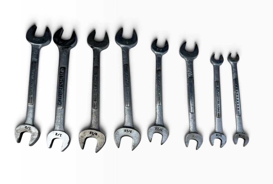 Vintage Craftsman Combination Wrench Lot Forged Steel USA Various size’s Sears Vintage Craftsman Combination Wrench Lot Forged Steel USA Various size’s Sears
