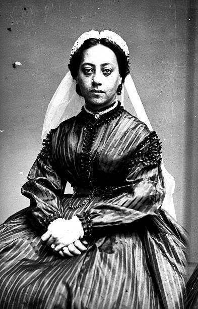 Emma Queen Of Hawaii C1880 Old Photo 1 Emma Queen Of Hawaii C1880 Old Photo 1