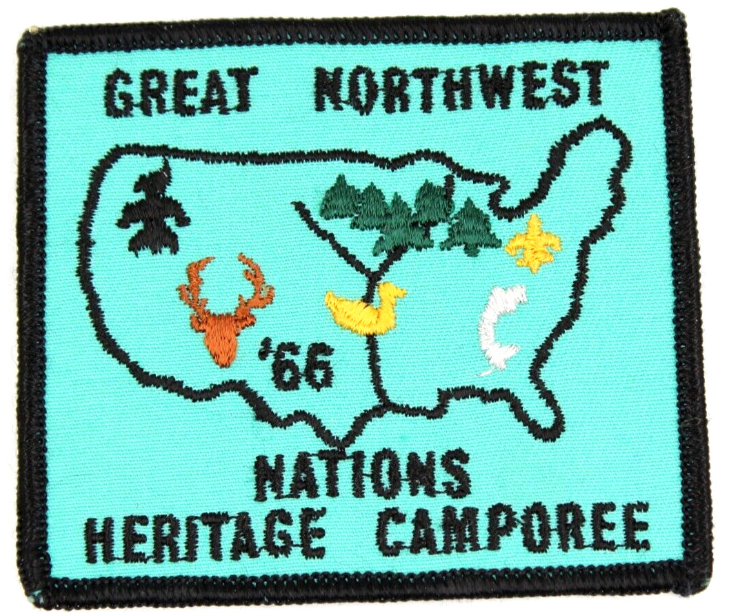 1966 Heritage Camporee Great Northwest District Milwaukee County Council Patch