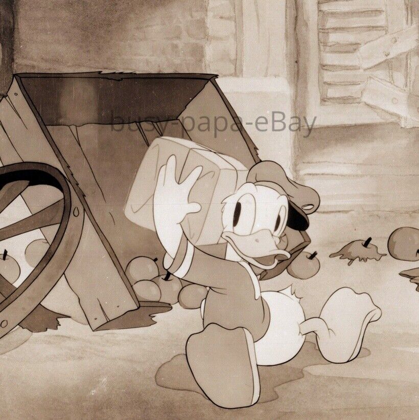 1938 Donald's Lucky Day Animated Donald Duck Walt Disney Cartoon Press Photo 15