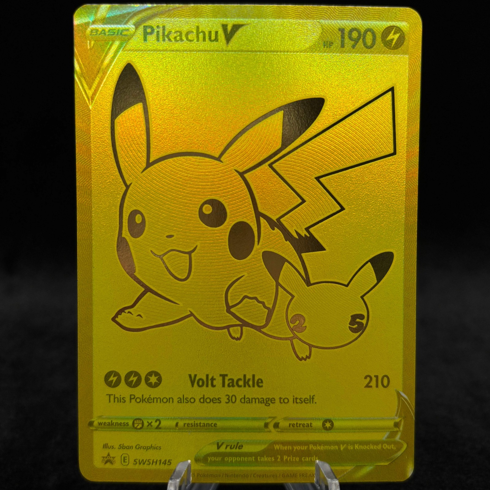 Pikachu V - SWSH145 Single Card Pikachu V - SWSH145 Single Card